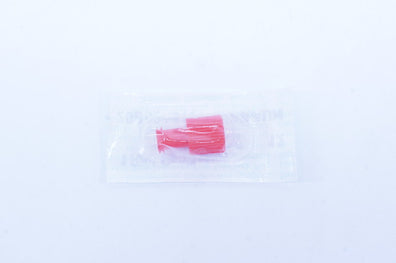 Braun R2000 Red Cap Luer Lock Plug